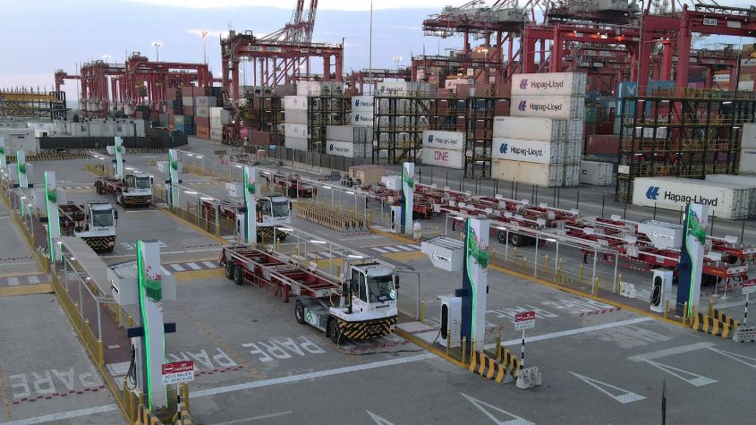 Instalan en Perú primera estación de carga eléctrica en un muelle de Latinoamérica granefa line