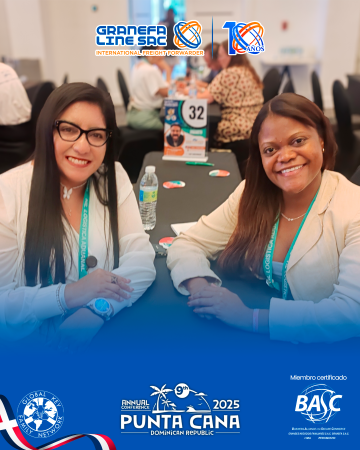 Equipo de Granefa Line en evento de logística
