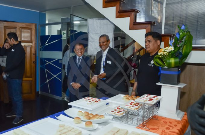 Brindis de clausura en el 1er Encuentro Empresarial Granefa Line.